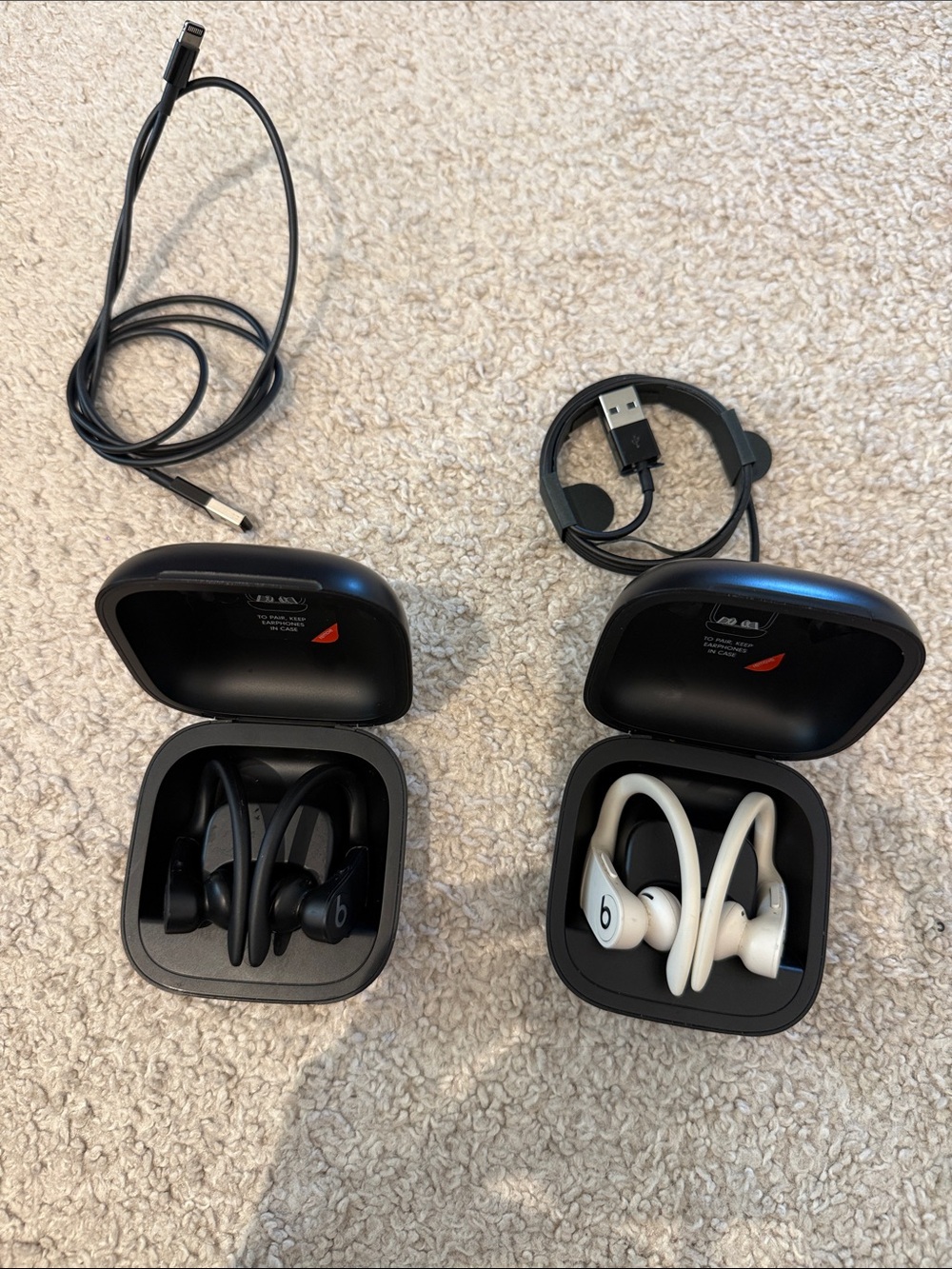 Powerbeats Pro Wireless Earbuds - Black & White